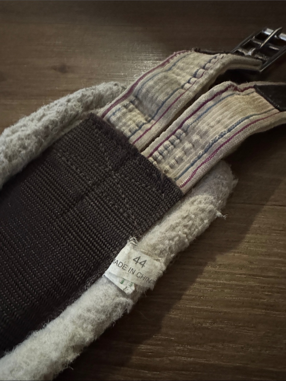🐴 Fleece Lined English Girth. Size 44 🐴 - Picture 6 of 6